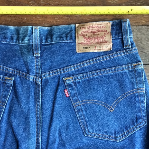 Levi 501 Vintage (80-90’s) jeans. Made in USA - Picture 6 of 8